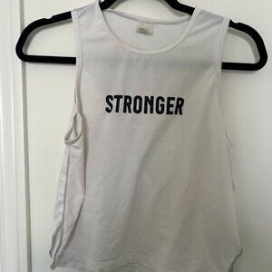 Stronger women's sport tank size S white